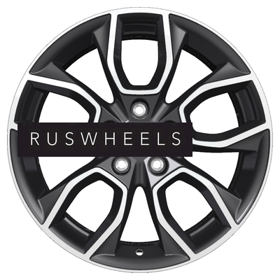 Диски Khomen Wheels 7x17/5x114,3 ET51 D67,1 KHW1713 (Tucson) Black-FP Диски Khomen Wheels 7x17/5x114,3 ET51 D67,1 KHW1713 (Tucson) Black-FP