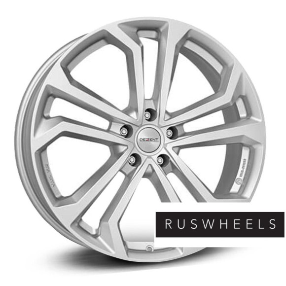Диски Dezent R18 / 7.5J PCD 5x114.3 ЕТ 45 ЦО 60.1 TA silver