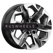 Диски КИК 7,5x17/6x139,7 ET25 D106,1 Тейт (КС1050) Алмаз черный