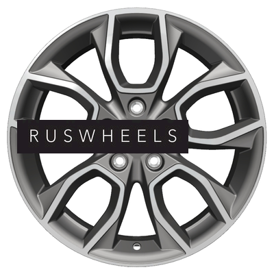 Диски Khomen Wheels 7x17/5x114,3 ET47 D67,1 KHW1713 (SantaFe) Gray-FP Диски Khomen Wheels 7x17/5x114,3 ET47 D67,1 KHW1713 (SantaFe) Gray-FP