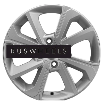 Диски Khomen Wheels 6x15/4x100 ET40 D60,1 KHW1501 (Logan/Sandero/Xray) F-Silver