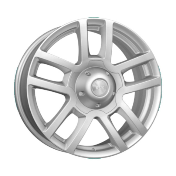 Диски КиК 7,0\R18 5*139.7 ET35 d108.5 Сильвер