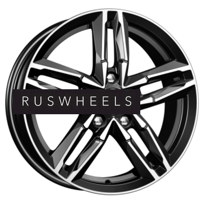 Диски КИК 6x16/5x114,3 ET45 D67,1 Sayan (КС731) Алмаз черный