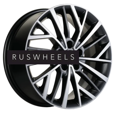 Диски Khomen Wheels 7x17/5x114,3 ET45 D60,1 KHW1717 (Changan/Geely/Lexus/Toyota) Gray-FP