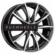 Диски iFree 7,5x18/5x110 ET37 D65,1 Каzантип (КС684М) Блэк Джек