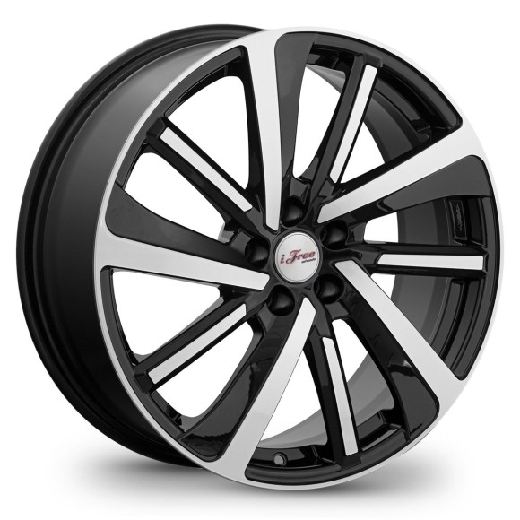 Диски iFree Original 7,0\R18 5*114.3 ET35 d67.1 Алмаз черный
