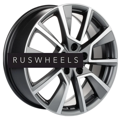 Диски Khomen Wheels 7x18/5x114,3 ET50 D54,1 KHW1802 (Coolray) Gray-FP Диски Khomen Wheels 7x18/5x114,3 ET50 D54,1 KHW1802 (Coolray) Gray-FP