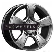 Диски КИК 7x16/5x139,7 ET35 D108,5 Атлант (КС757) Дарк платинум