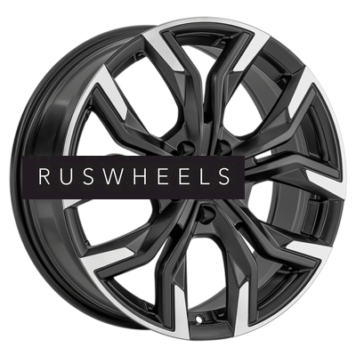 Диски LS FlowForming 7,5x18/5x108 ET45 D65,1 RC92 BKSF (конус)