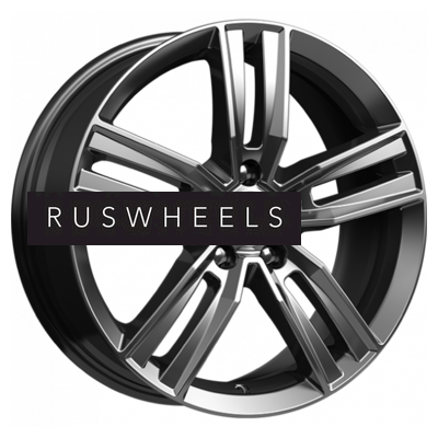 Диски КИК 7x18/5x108 ET49 D67,1 Танаис (КС750) Дарк платинум