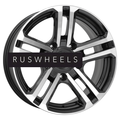 Диски КИК 7x16/5x139,7 ET5 D98 Палладика (КС591М) Алмаз черный Диски КИК 7x16/5x139,7 ET5 D98 Палладика (КС591М) Алмаз черный