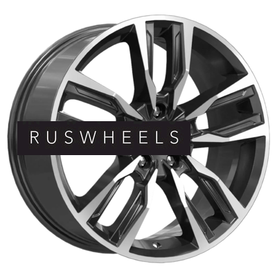 Диски КИК 8x18/5x112 ET35 D66,6 Борэй (КС901) Алмаз черный