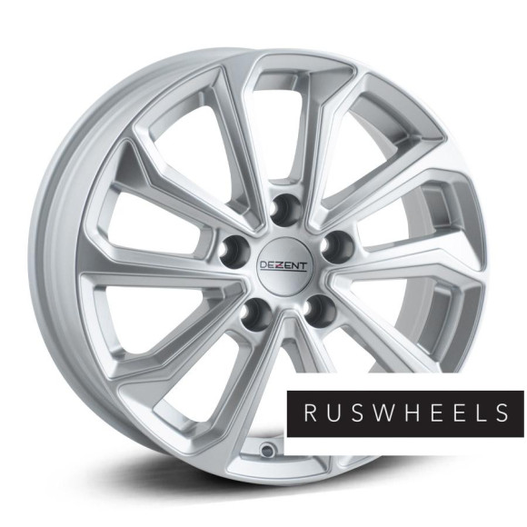 Диски Dezent R15 / 6J PCD 5x108 ЕТ 46 ЦО 63.4 KS silver