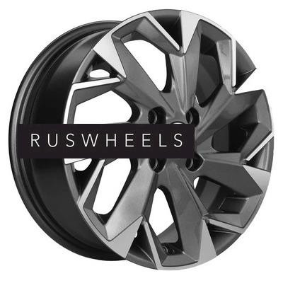 Диски Khomen Wheels 5,5x14/4x98 ET35 D58,5 KHW1402 Gray-FP