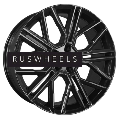 Диски Khomen Wheels 9,5x21/5x112 ET31 D66,6 KHW2101 (Q7/Touareg) Black