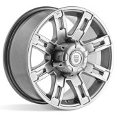 Диски КиК 7.5\R16 6*139.7 ET5 d111,6 Дарк платинум