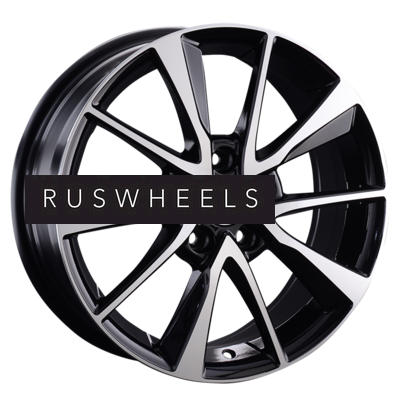 Диски Replay 6,5x16/5x114,3 ET45 D60,1 TY270 BKF (конус, C570)