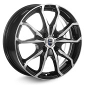 Диски КиК 6,0\R16 4*100 ET52 d54.1 Алмаз черный Диски КиК 6,0\R16 4*100 ET52 d54.1 Алмаз черный