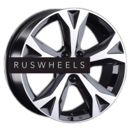 Диски Replay 7,5x18/5x114,3 ET35 D60,1 LX57 BKF (конус, C570)