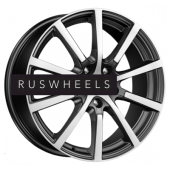 Грузовые диски iFree 7x17/5x114,3 ET45 D67,1 Big Byz (КС680) Блэк Джек