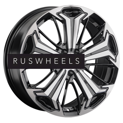 Диски Replay 7,5x19/5x108 ET36 D65,1 CHR113 BKF (конус, C570)