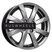 Диски КИК 6x15/4x100 ET45 D56,6 Джемини-оригинал (КС617) Дарк платинум