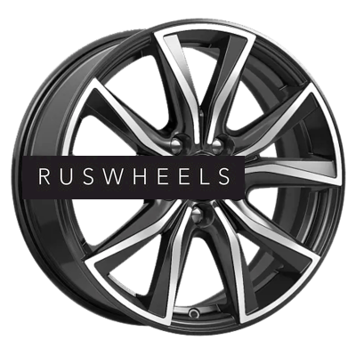 Диски K&K 7x17/5x112 ET40 D57,1 КС867 Алмаз черный Диски K&K 7x17/5x112 ET40 D57,1 КС867 Алмаз черный