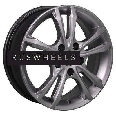 Диски КИК 6x16/5x100 ET40 D67,1 Samara (КС866) Дарк платинум