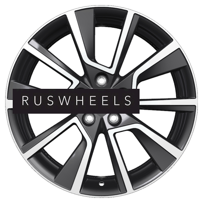 Диски Khomen Wheels 7x18/5x114,3 ET35 D66,1 KHW1802 (Koleos) Black-FP