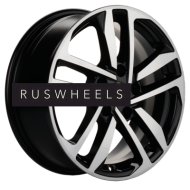 Диски Khomen Wheels 6,5x16/5x114,3 ET43 D67,1 KHW1612 (Huyndai/Kia) Black-FP