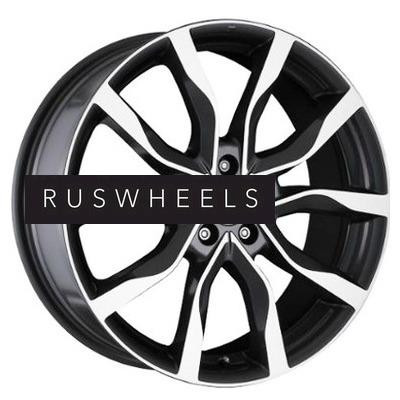 Диски MAK 9x21/5x114,3 ET40 D76 Highlands Black mirror