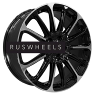 Диски Khomen Wheels 7,5x19/5x114,3 ET45 D67,1 KHW1910 (Mazda CX-5/Kia Seltos) Black-FP