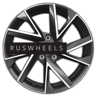 Диски Khomen Wheels 7x17/5x114,3 ET51 D67,1 KHW1714 (Tucson) Black-FP Диски Khomen Wheels 7x17/5x114,3 ET51 D67,1 KHW1714 (Tucson) Black-FP