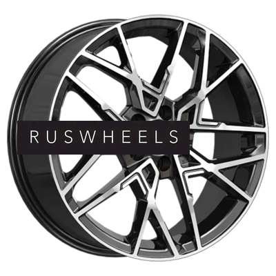 Диски КИК 7x18/5x108 ET33 D60,1 Вудроф (КС1044) Алмаз черный