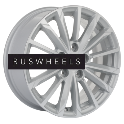 Диски Khomen Wheels 6,5x16/5x112 ET50 D57,1 KHW1611 (Octavia/Golf/Jetta) F-Silver