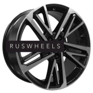 Диски Khomen Wheels 8x18/5x108 ET46 D63,4 KHW1815 (Tugella) Black-FP