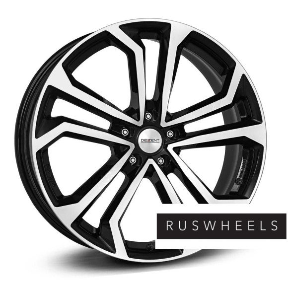 Диски Dezent R17 / 7J PCD 5x114.3 ЕТ 40 ЦО 66.1 TA dark