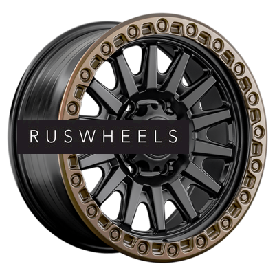 Диски LS FlowForming 9x17/5x150 ET25 D110,1 RC90 BKS+BZSDSL (конус, Колпак+лого)