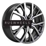 Диски Khomen Wheels 7x18/5x114,3 ET45 D66,1 KHW1806 (Teana/X-trail/Juke) Gray-FP