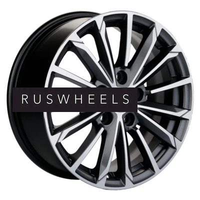 Диски Khomen Wheels 6,5x16/5x114,3 ET45 D67,1 KHW1611 (Huyndai/Mazda) Gray-FP
