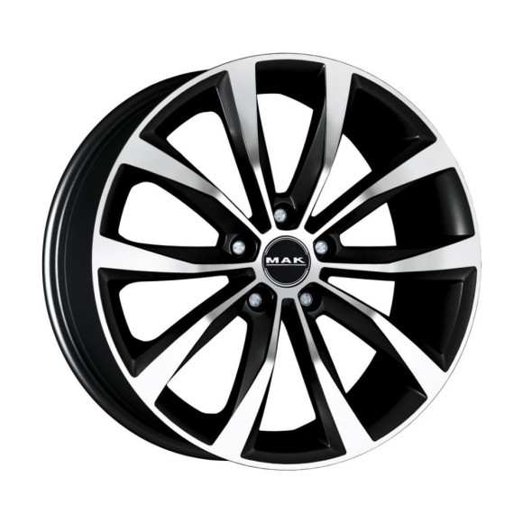 Диски MAK 7.5\R17 5*114.3 ET48 d76 Black Mirror