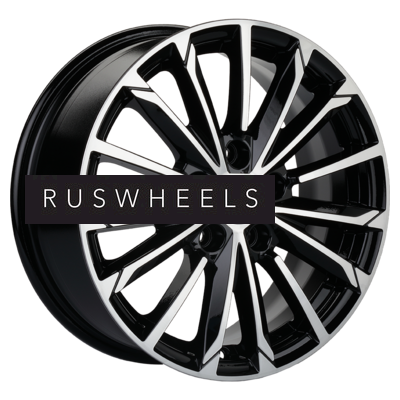 Диски Khomen Wheels 6,5x16/5x114,3 ET50 D66,1 KHW1611 (Renault/Nissan) Black-FP Диски Khomen Wheels 6,5x16/5x114,3 ET50 D66,1 KHW1611 (Renault/Nissan) Black-FP