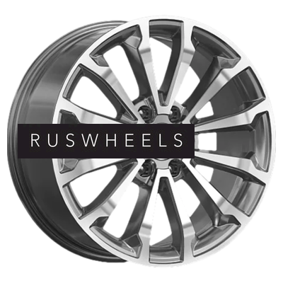 Диски Premium Series 8,5x20/6x139,7 ET27 D77,9 КР006 (Chevrolet Tahoe IV) Diamond Gloss Graphite