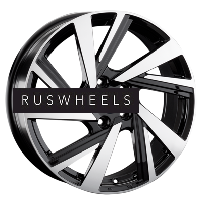 Диски Replay 7,5x18/5x114,3 ET45 D60,1 TY395 BKF (конус, C570)