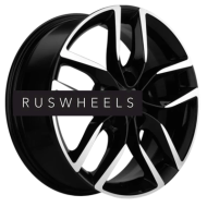 Диски Khomen Wheels 6,5x17/5x114,3 ET45 D54,1 KHW1708 (Geely Coolray) Black-FP