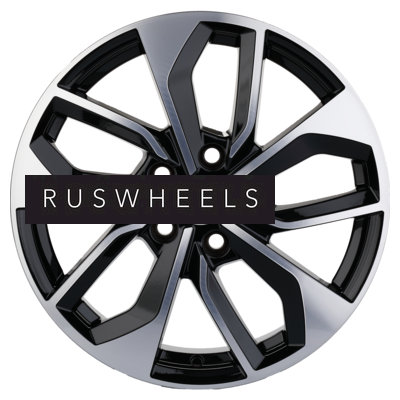 Диски Khomen Wheels 7x17/5x114,3 ET39 D60,1 KHW1703 (RAV4) Black-FP Диски Khomen Wheels 7x17/5x114,3 ET39 D60,1 KHW1703 (RAV4) Black-FP
