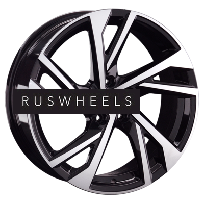 Диски Replay 7,5x17/5x114,3 ET45 D60,1 TY382 BKF (конус, C570)