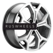 Диски Khomen Wheels 6,5x17/5x112 ET50 D66,6 KHW1710(2) (Mercedes Vito) Gray-FP Диски Khomen Wheels 6,5x17/5x112 ET50 D66,6 KHW1710(2) (Mercedes Vito) Gray-FP