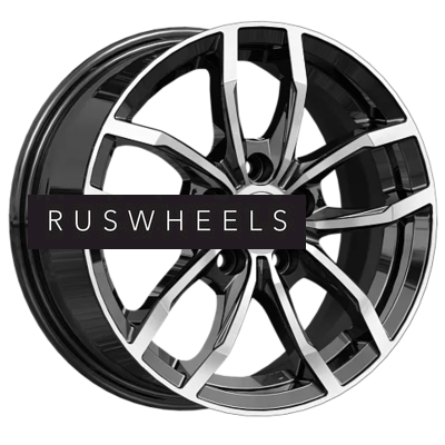 Диски КИК 6,5x15/5x112 ET50 D57,1 Фрост (КС1048) Алмаз черный