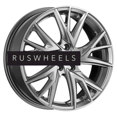 Диски КИК 6,5x18/5x108 ET33 D60,1 Кайлас (КС1054) Дарк платинум